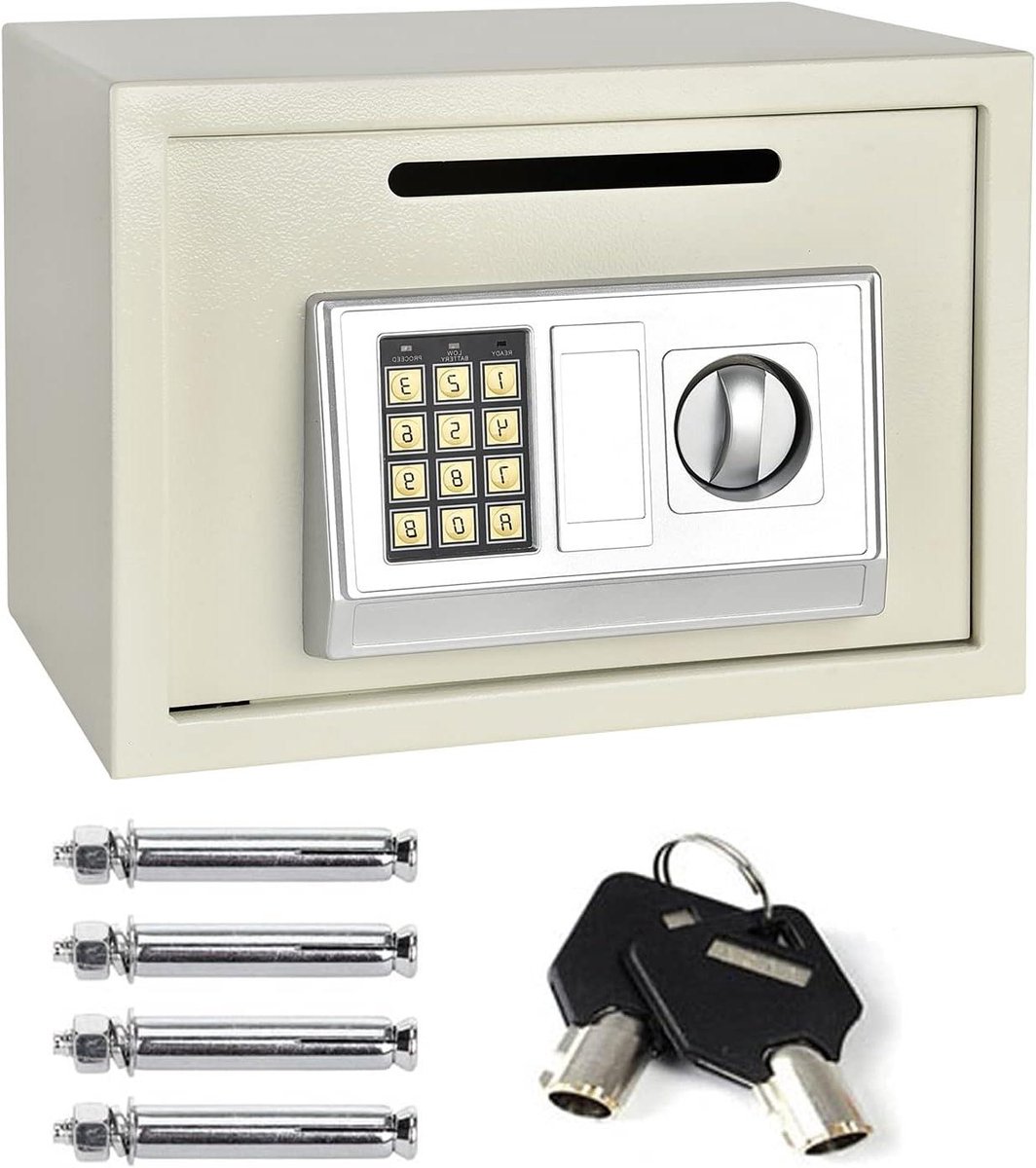 Digitale Kluis - Elektronische Geldkluis - Waardevolle Spullen - Dubbele Beveiliging - 46L of 16L - Zwart