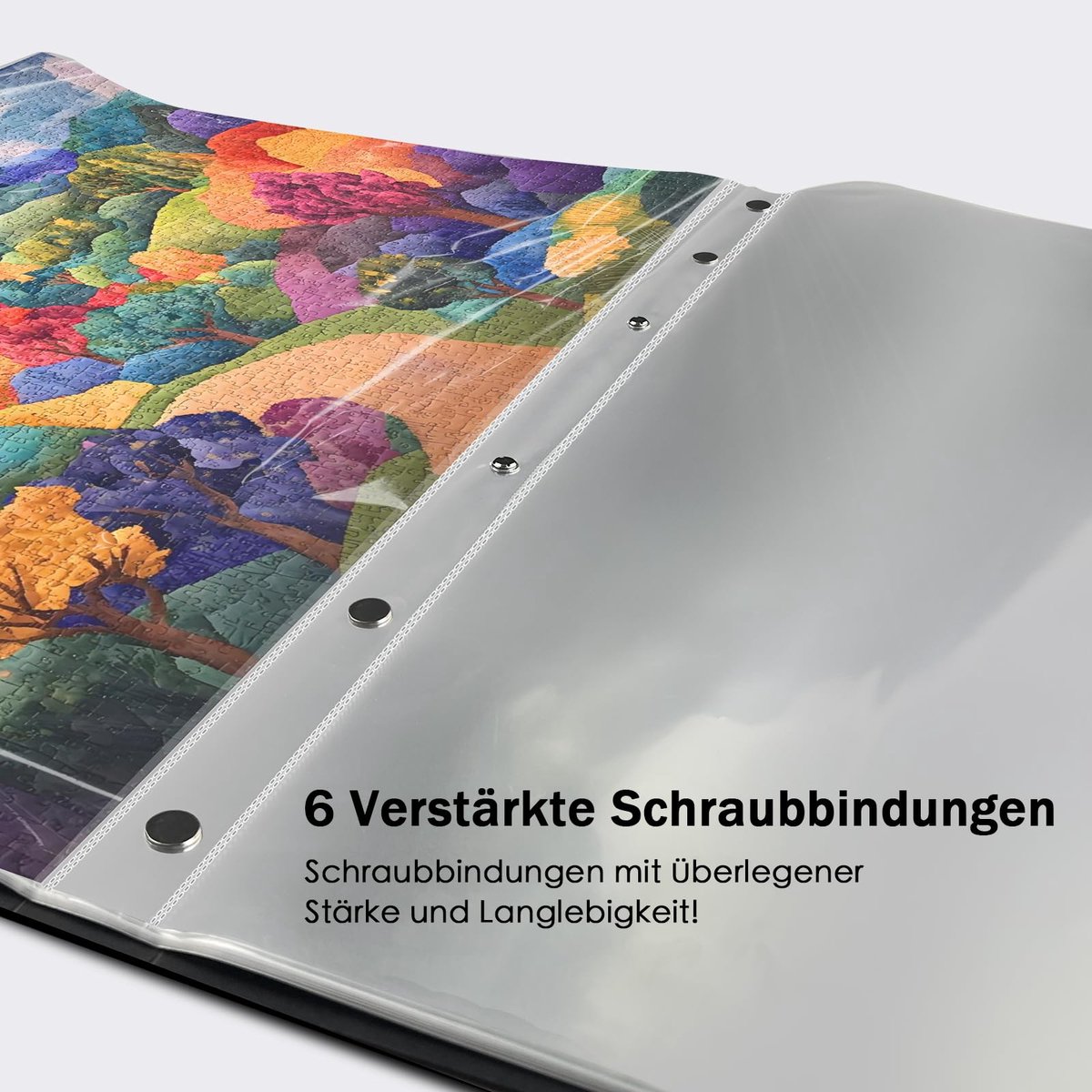 Puzzelmap voor 1000 Stukken met 24 HD-Vakken – Ideaal voor Stofbescherming van Puzzels — cadeau in Cadeau-ideeën - foto 2