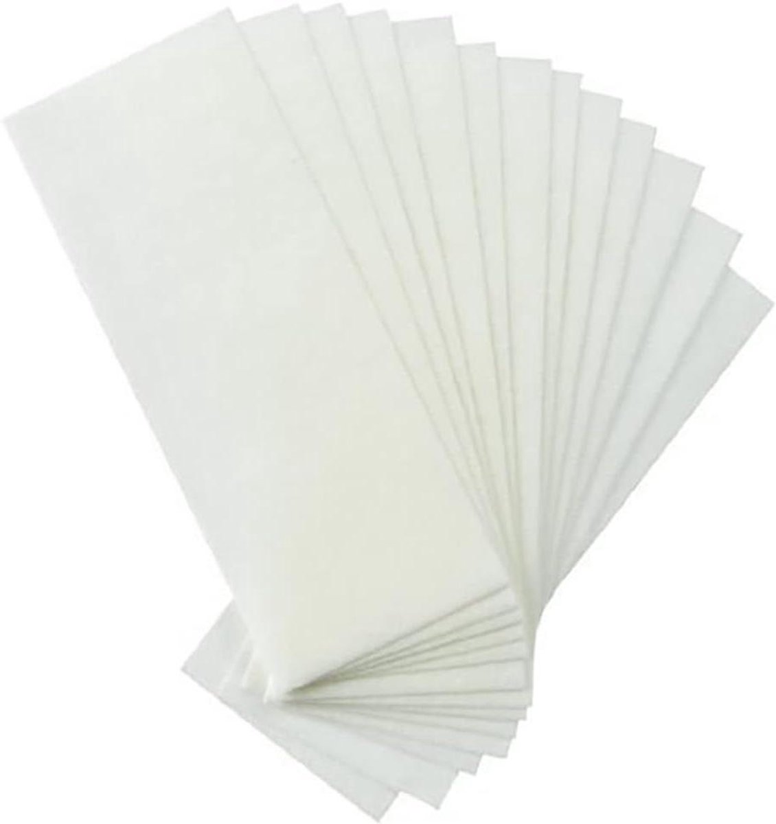 Wax Strips - Ontharingsstrips Ontharingspapier - Haren Verwijderen - Niet-geweven Materiaal - 100 stuks - Wit