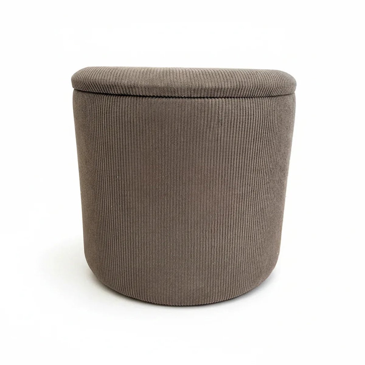 House of Nature Opberg poef Arth bruin 38cm