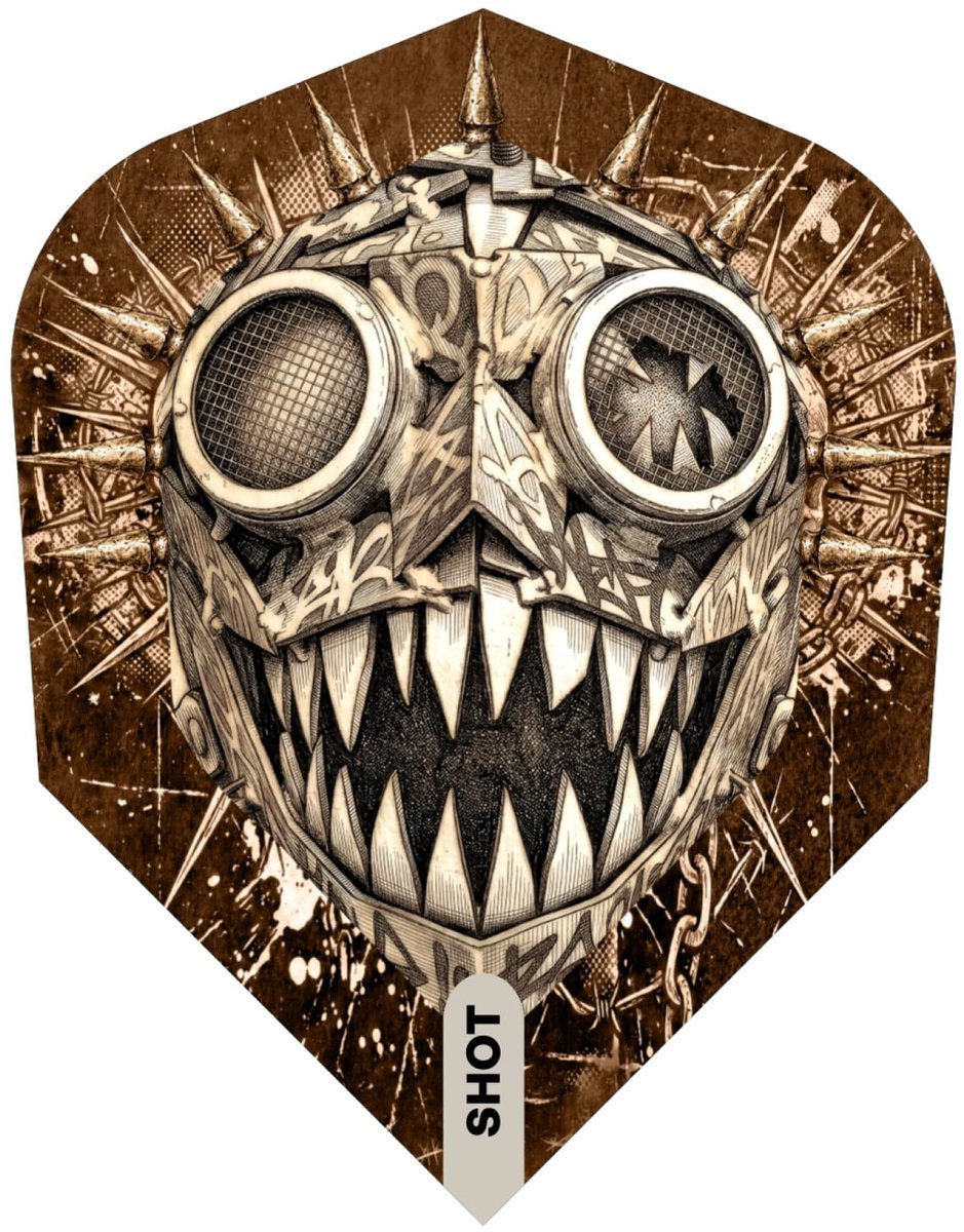Shot Gnarly Gnasha NO6 - Dart Flights