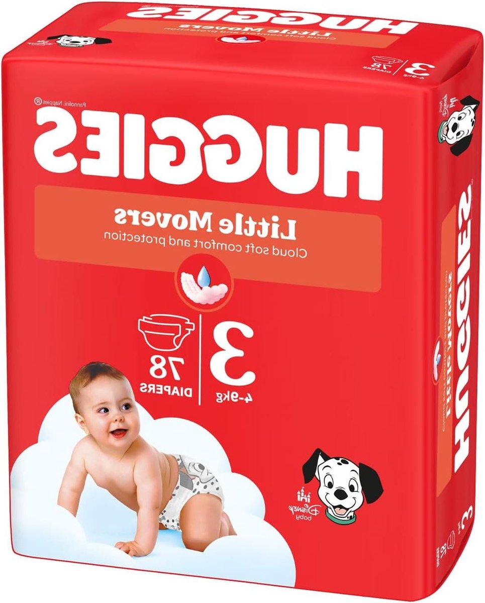 Huggies Luiers - Baby luiers - Baby verzorgen - Ultra Comfort - 78 stuks - Wit