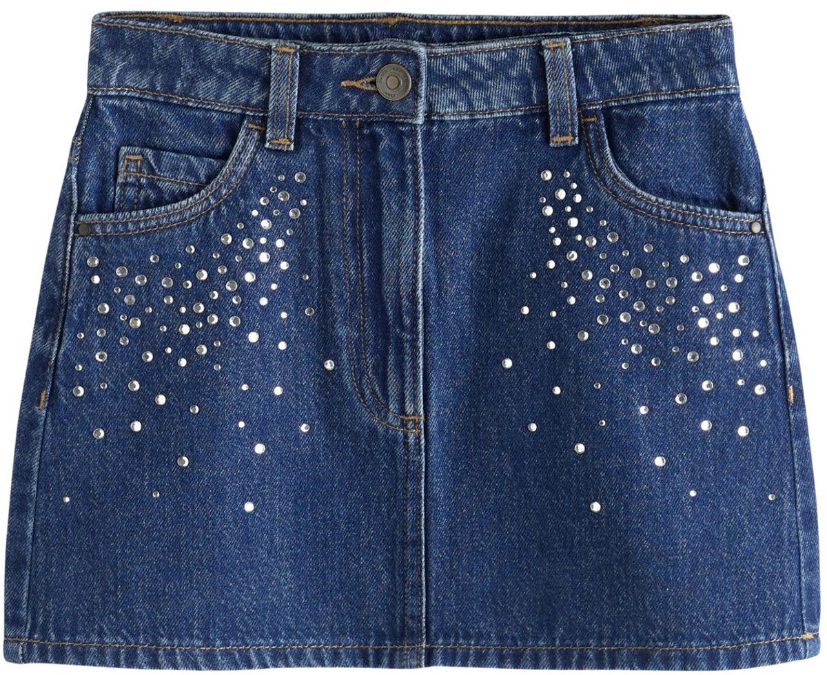 Next - Meisjes - Denim skirt - Blauw