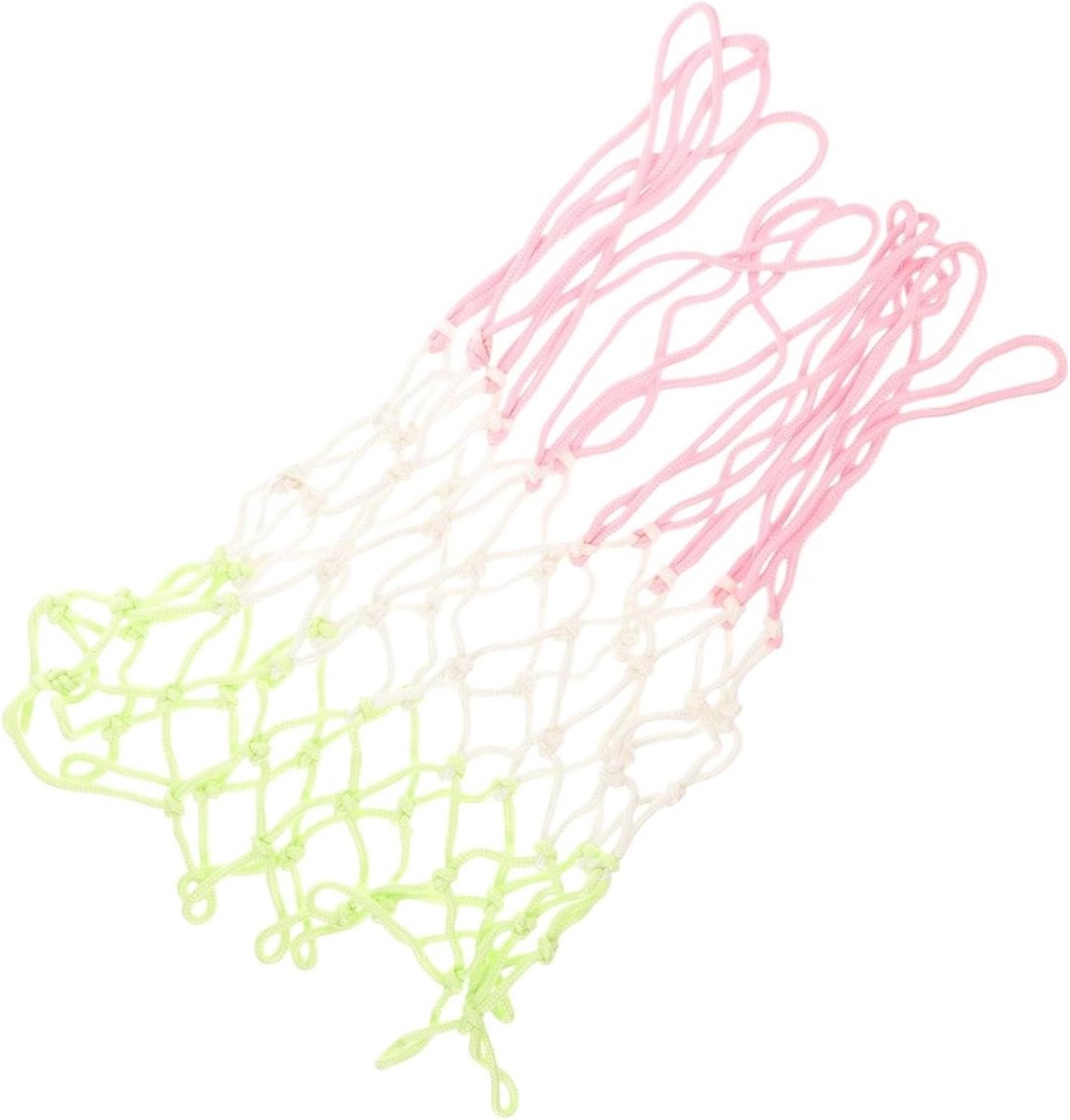 Basketbalnetten - Sportnetten - Basketbal Spelen - Weerbestendig Materiaal - Standaardformaat - Fluorescerend
