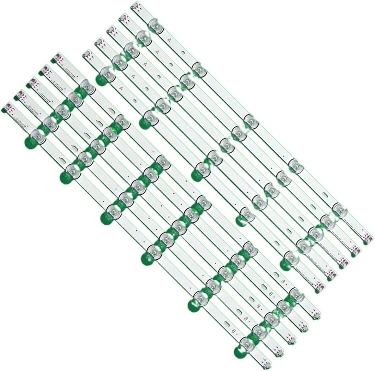LED Strip - TV Verlichting - Televisie Reparatie - 11 LEDs - 1153mm - Wit