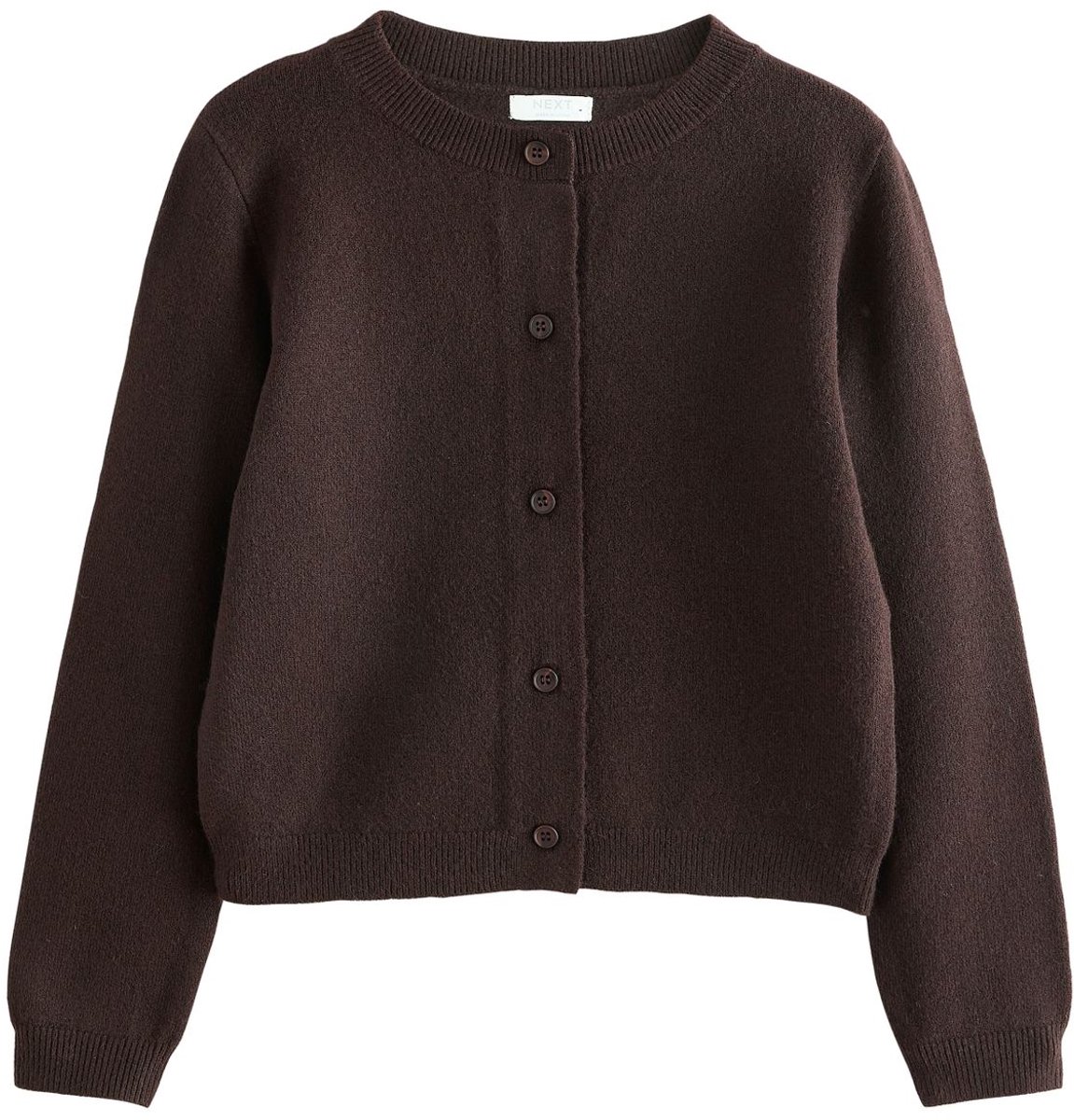 Next - Meisjes - Gebreid vest - Bruin