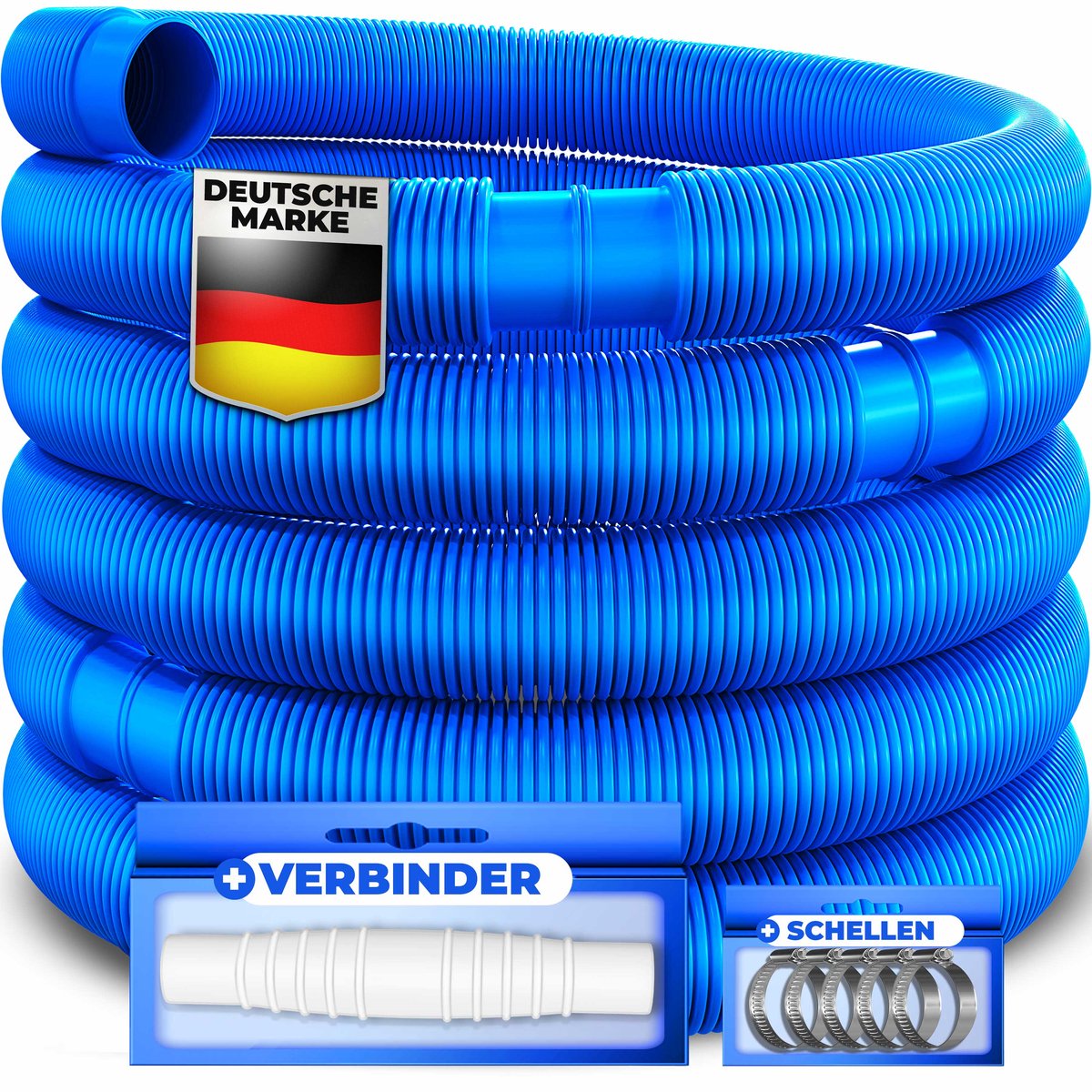 KESSER® Poolschlauch - Flexibele en Duurzame Zwembadslang