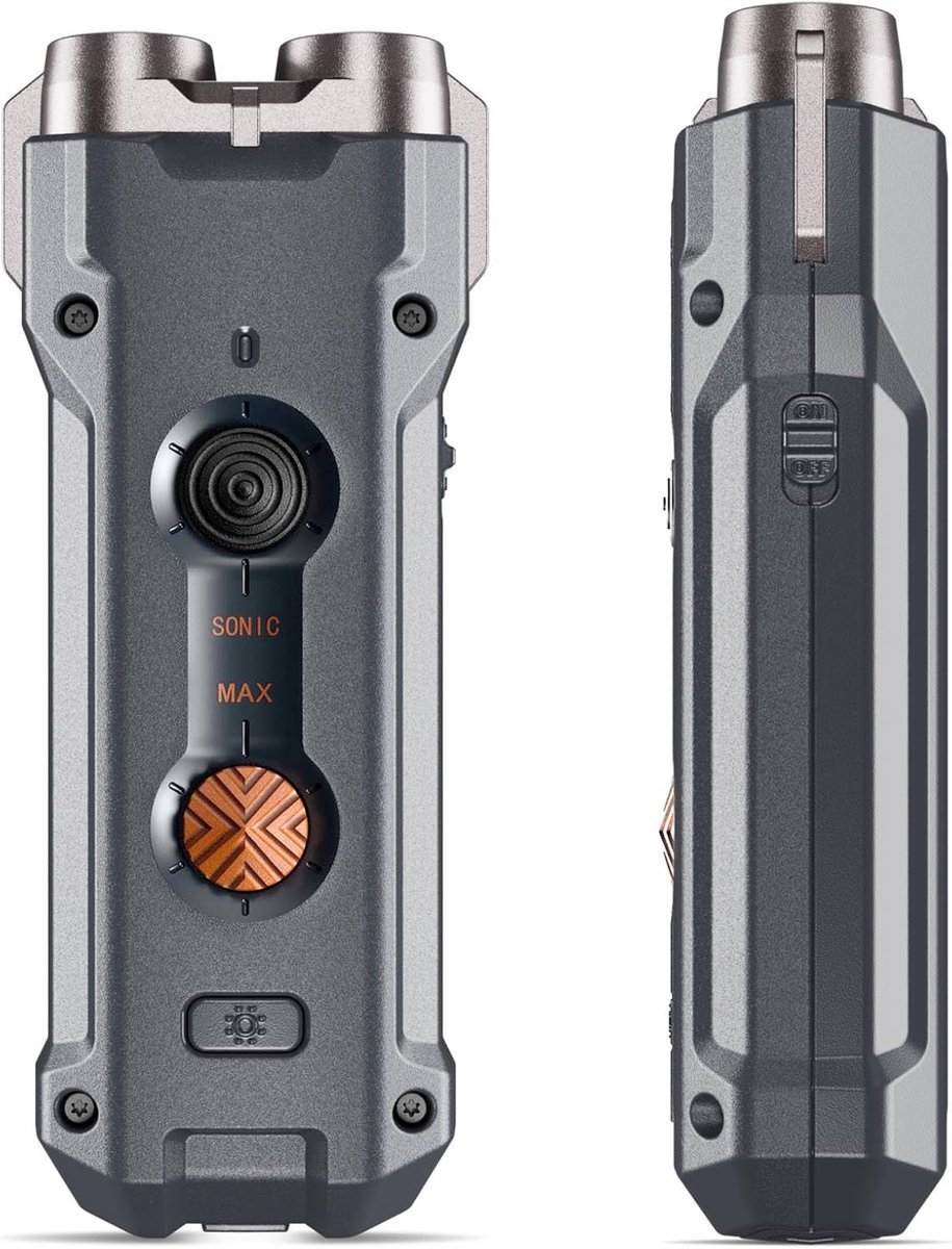 RC Ultrasone Hondenverjager met groot bereik, ultrasoon apparaat om blaffen van honden te stoppen en af ​​te schrikken, anti-blaf trainingsapparaat met ledlampjes, oplaadbaar.