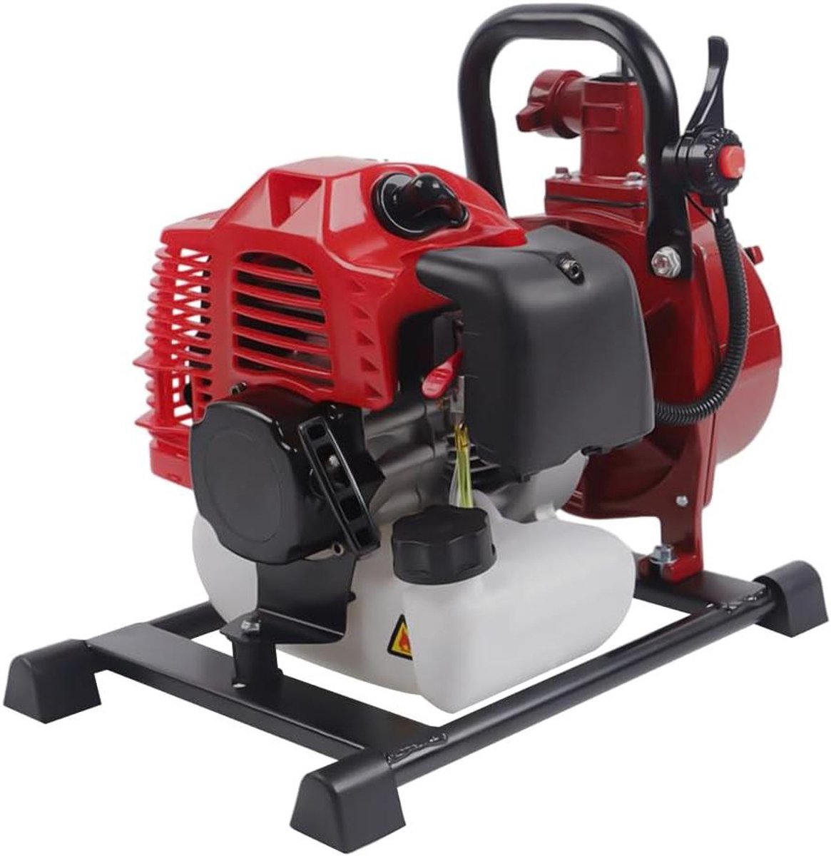 Waterpomp - Centrifugaalpomp Tuin - Tuin Besproeien - Benzine Aangedreven - 10 m³/u - Rood