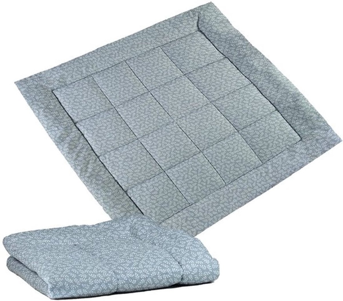 Speelmat Extra Dik 120x120 cm - Zachte Speelmat voor Pasgeborenen - 100% Katoen (Oeko-TEX) - Wasbaar - Unisex Ontwerp - Antislip Onderkant - Babymat