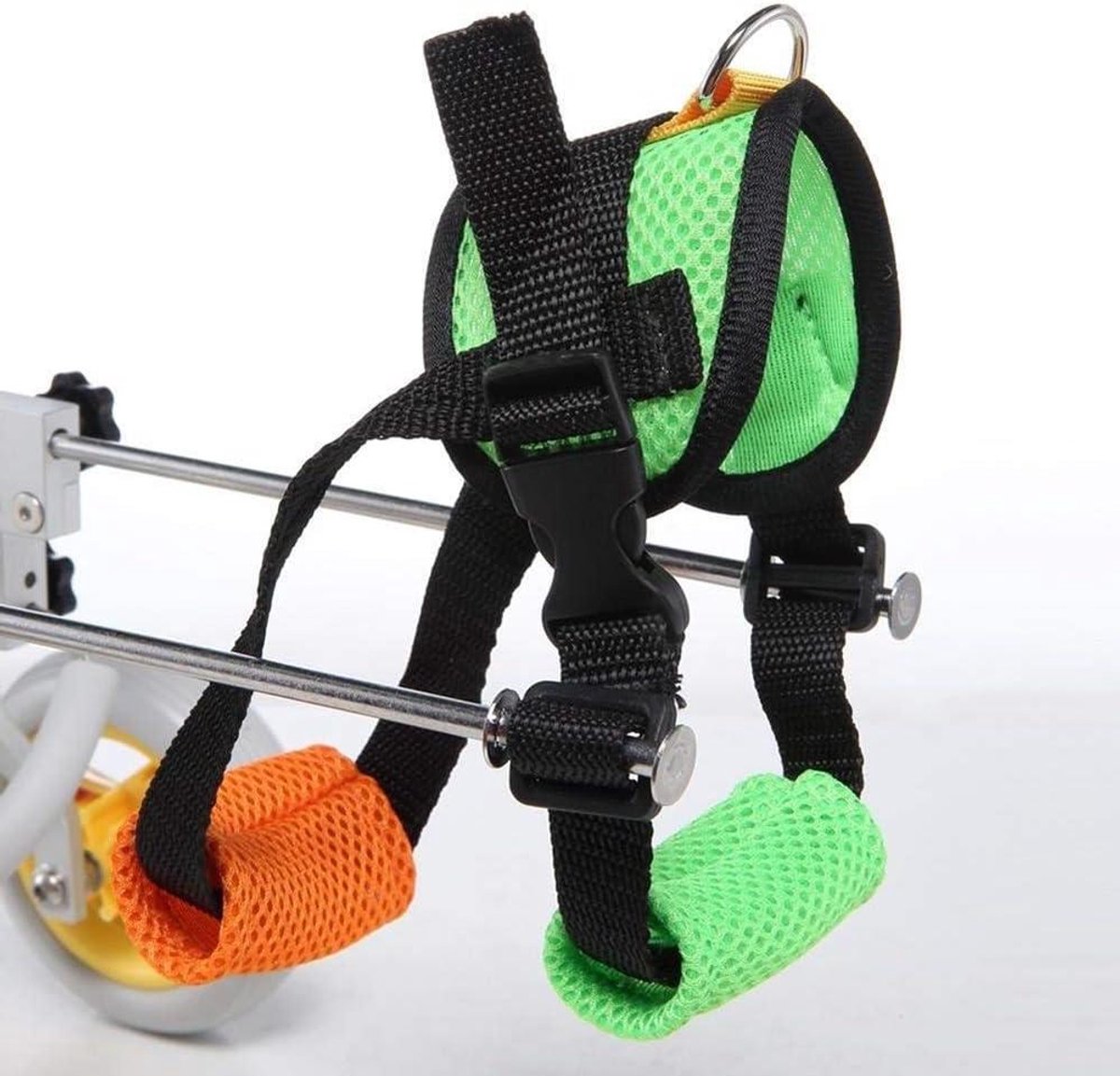 Hondenrolstoel - Hondenkar - Mobiliteit Verbeteren - Verstelbaar Design - 12-20 cm breed - Coffee