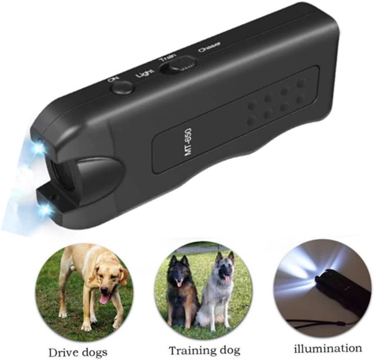 Anti Blaffen Apparaat Hond Blaffen Afschrikmiddel Hoorbare Elektronische Trainer Voor Grote Medium Kleine Hond Schors Stop