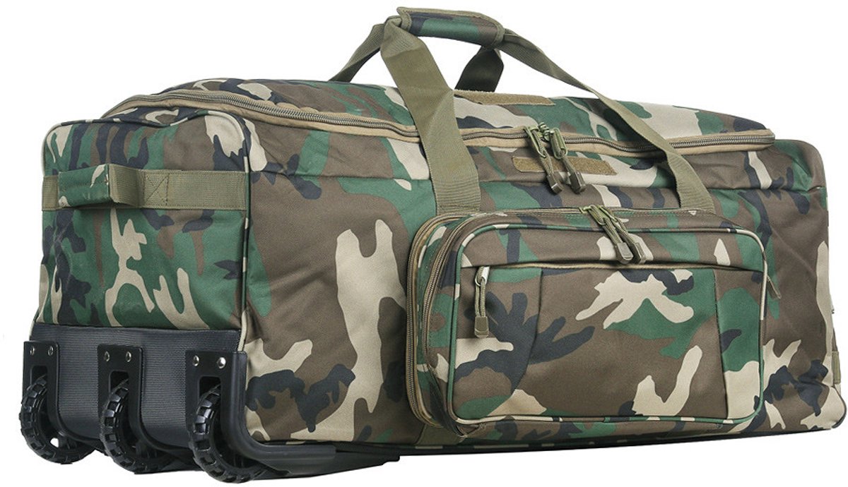 Trolley commando tas Woodland