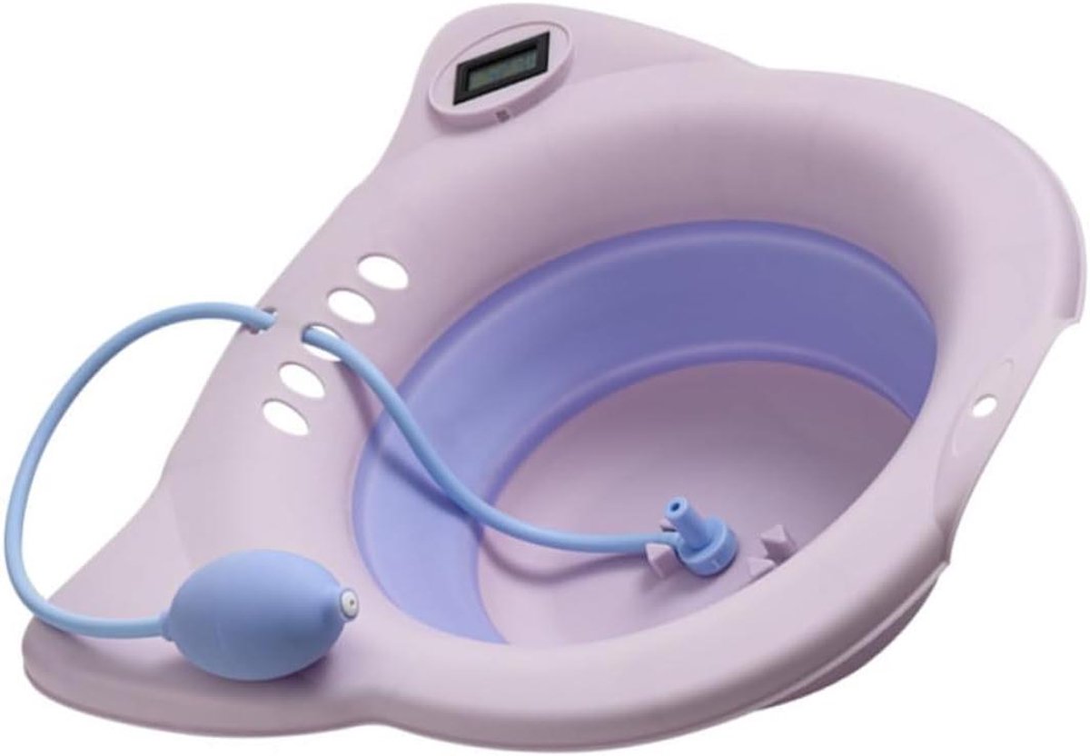 Opklapbaar Bidet Toilet - Zitbad Toilet - Persoonlijke Hygiëne - Ergonomisch Ontwerp - Opvouwbaar - Paars