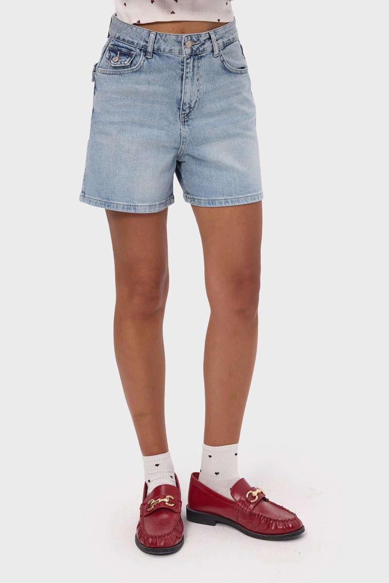 It's Basic - MOM DENIM SHORT