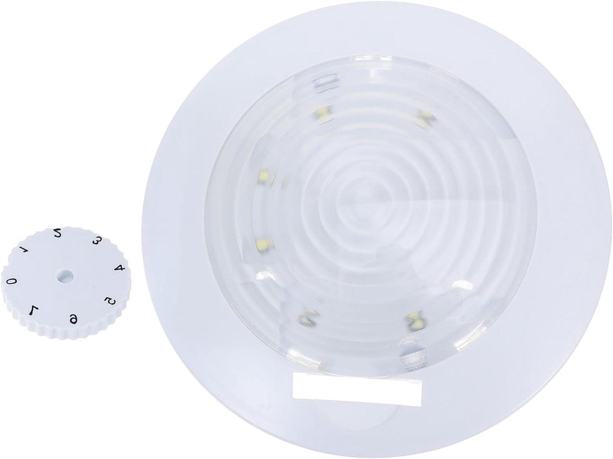 LED Koelkastlamp - Ronde Lamp - Binnenverlichting - Ruimtebesparend Ontwerp - 95 cm - Wit