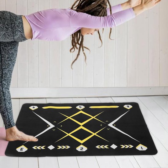 Voetbal Trainingsmat - Oefenmat Voetbal - Balcontrole Verbeteren - Antislip Geluidsisolatie - 120x80 cm - Meerkleurig — afbeelding 3