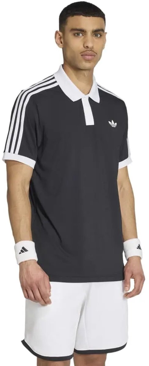 Adidas Classics Korte Mouw Poloshirt S Man Zwart