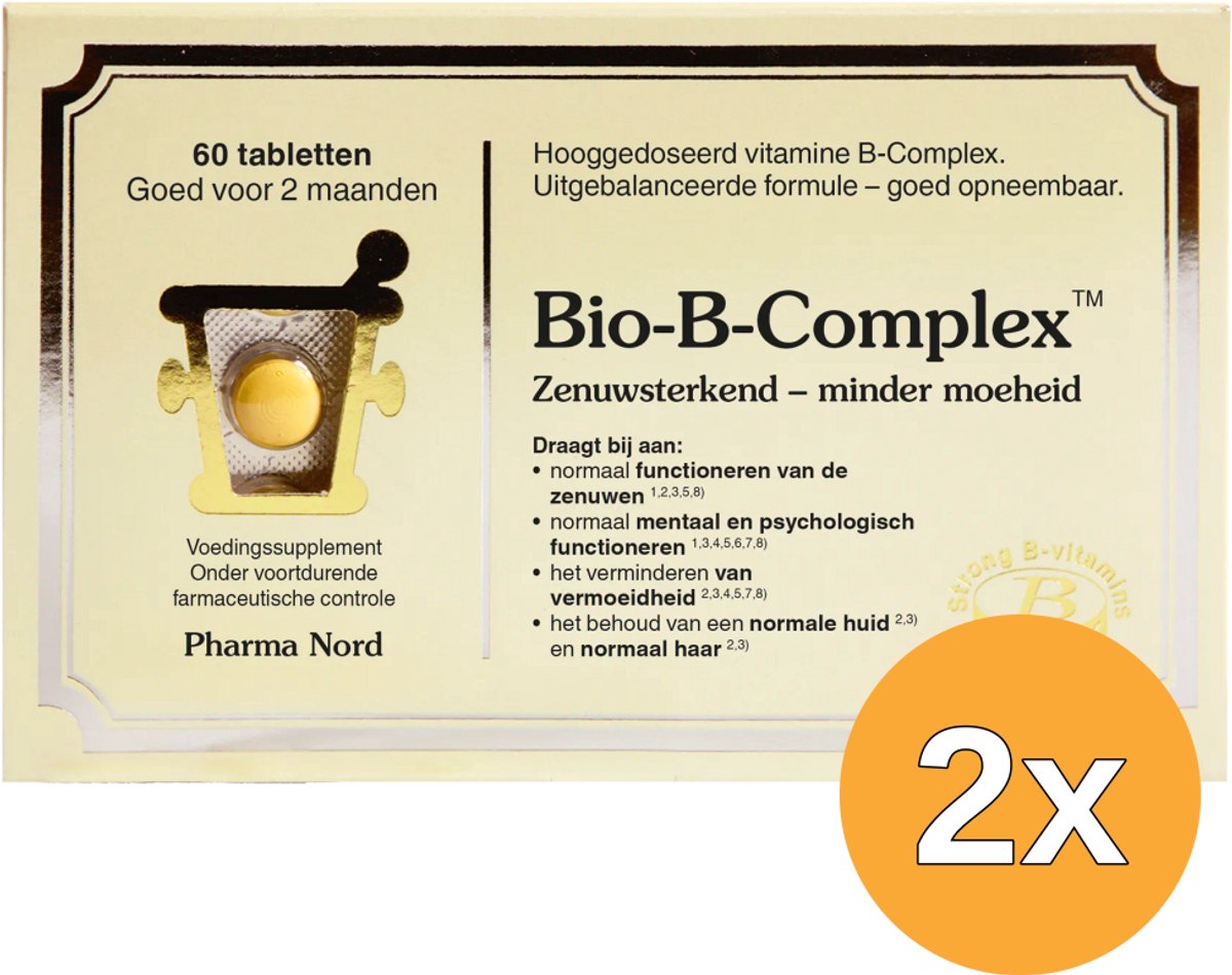 2x Pharma Nord Bio B Complex (60 tabletten)