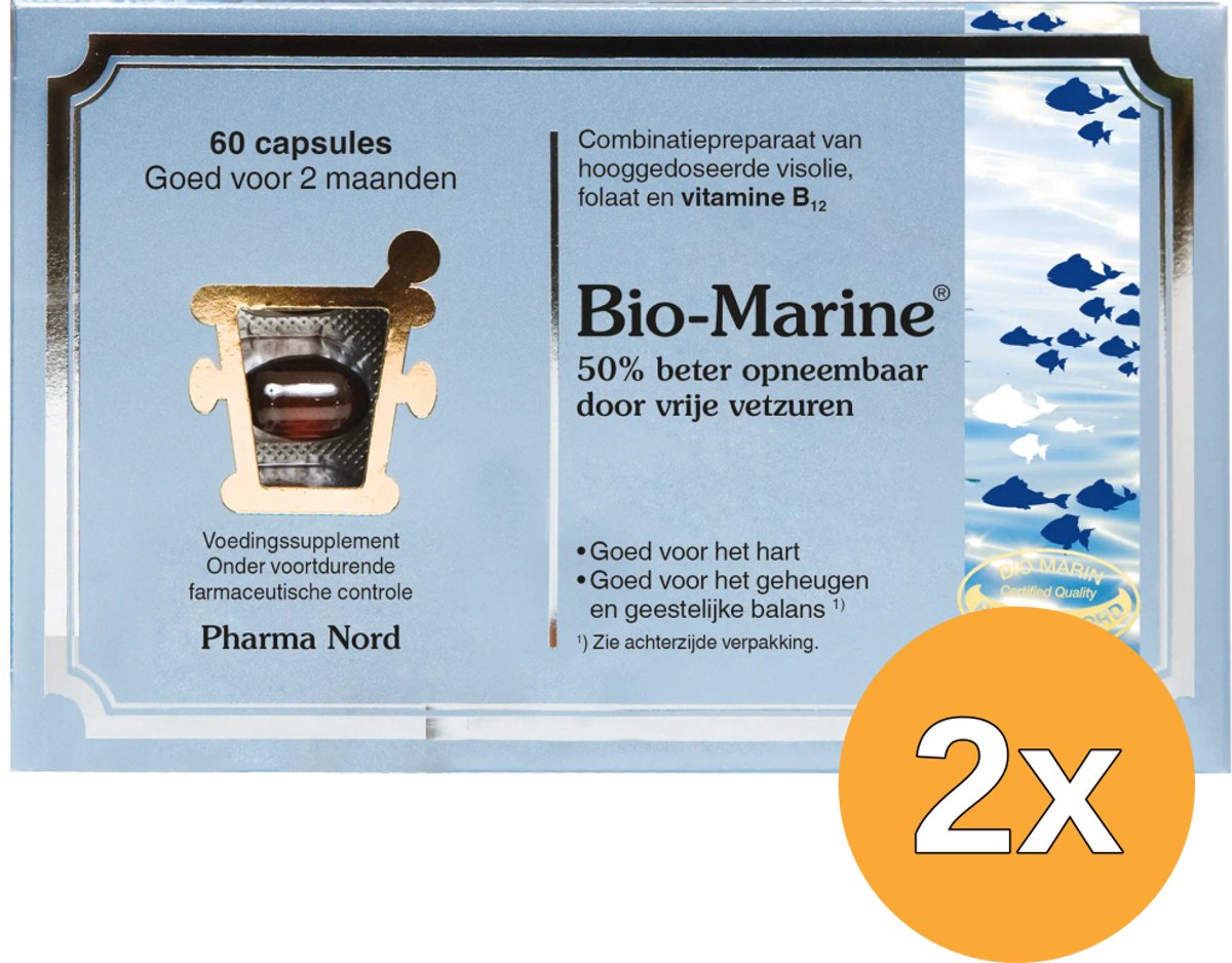 2x Pharma Nord Bio Marine (60 capsules)