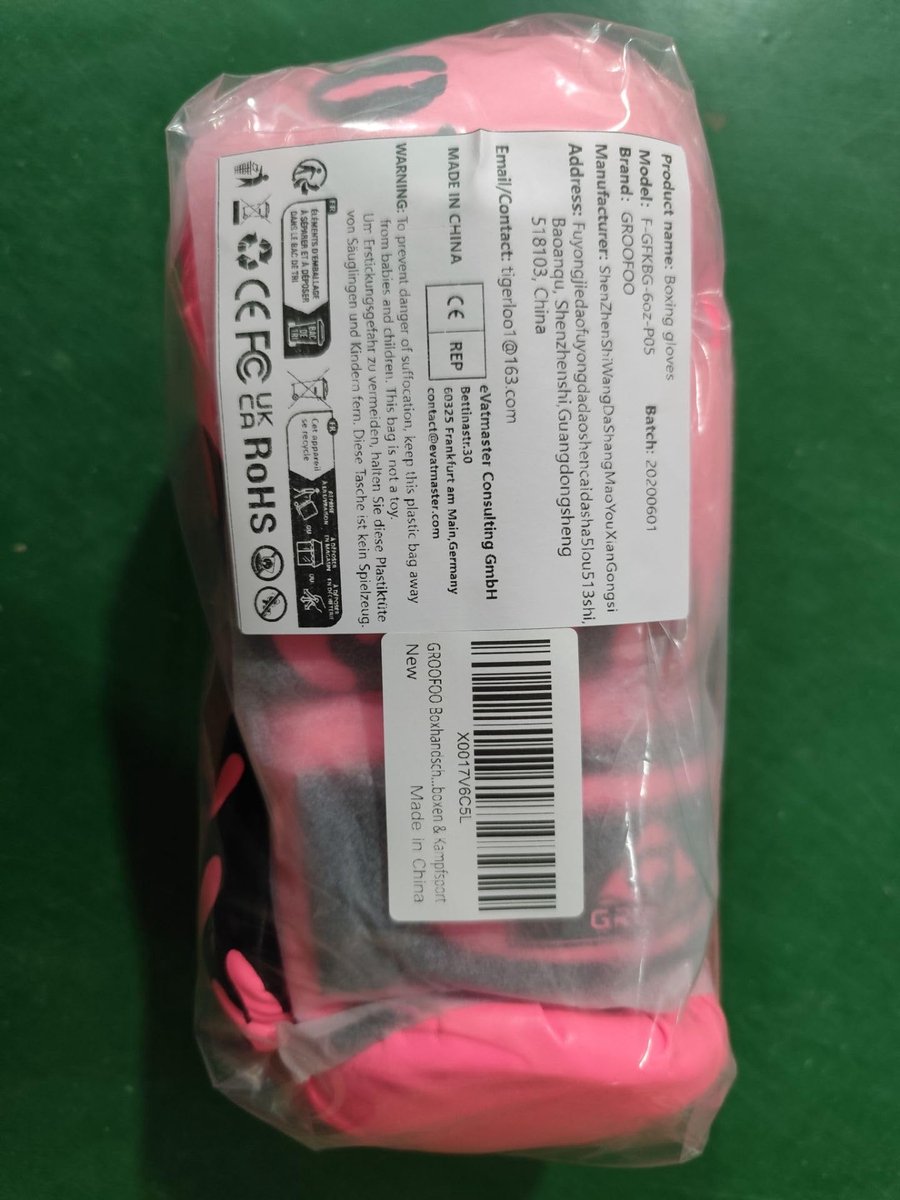 SnelShoppen - Bokshandschoenen Kinderen 6oz - Boksen, Muay Thai, Kickboksen, Sparren - PU Leer - Roze, Zwart, Blauw, Groen, Rood - Voor 3-15 Jaar - Id