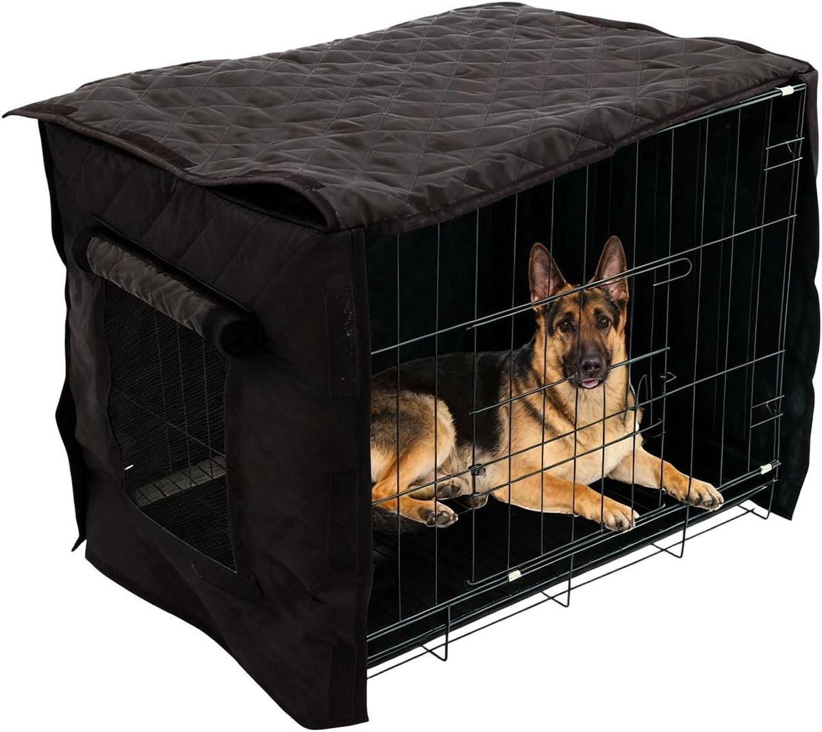 Hondenkooi Afdekking - Hokhoes Hond - Bescherming Huisdier - Waterdicht Ademend - 24L x 21B x 21D cm - Meerkleurig