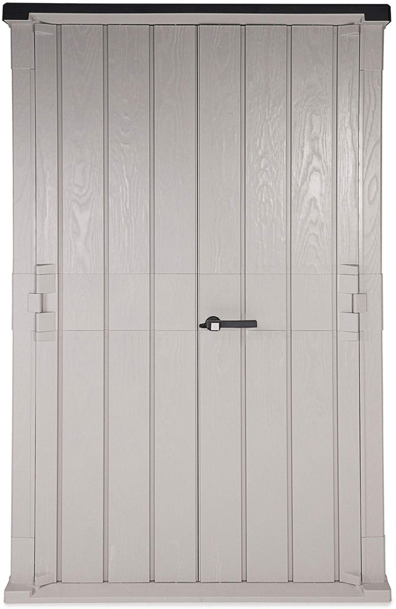 Dailygoods - Afvalcontainerbox Storer Basic XL - Afsluitbare Gereedschapsbox voor 2 Vuilnisbakken