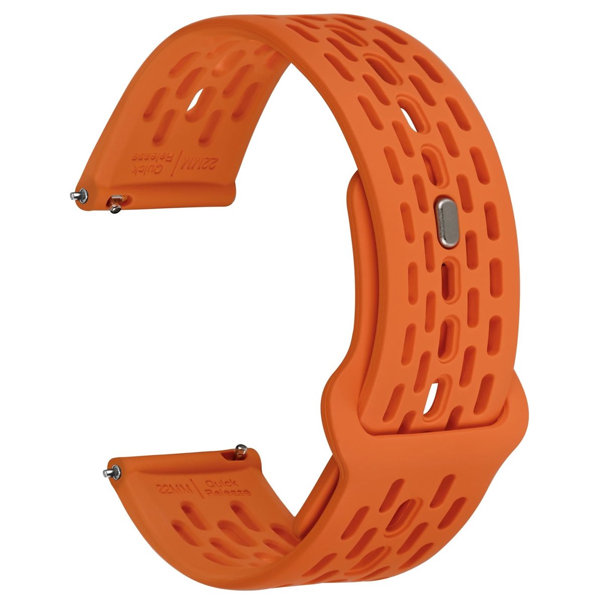 Dailygoods - Ademend Siliconen Horlogebandje - Snelsluiting voor Dames en Heren
