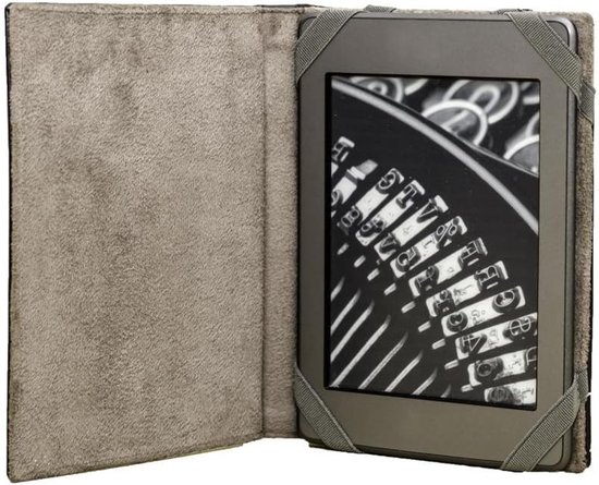 Beschermhoes e-reader - Kobo Mini hoesje - E-reader beschermen - Zachte binnenvoering - 10.7 x 13.8 cm - Rood — afbeelding 3