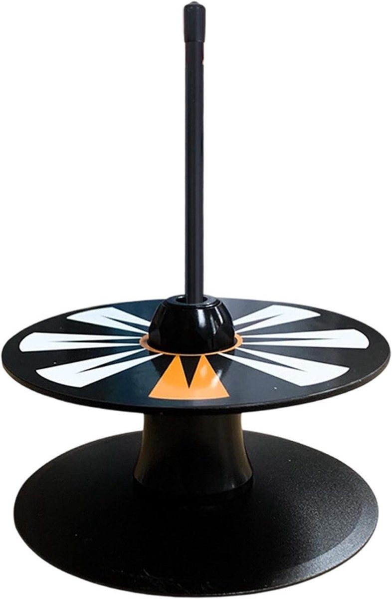 Golf Putting Cup - Oefengat Golfen - Golfvaardigheden Verbeteren - Geluid bij Succesvolle Putts - 10.4 cm Diameter - Zwart