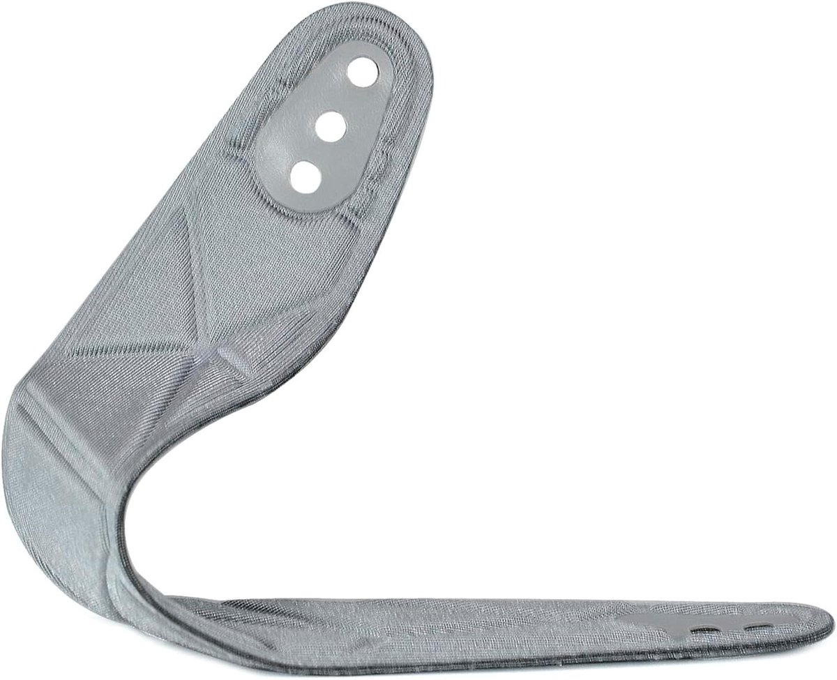 Hoofdband Kussenhoes - Hoofdband Pad - Comfortabel Luisteren - Zacht Stof Materiaal - 10 x 8 x 2 cm - Zwart