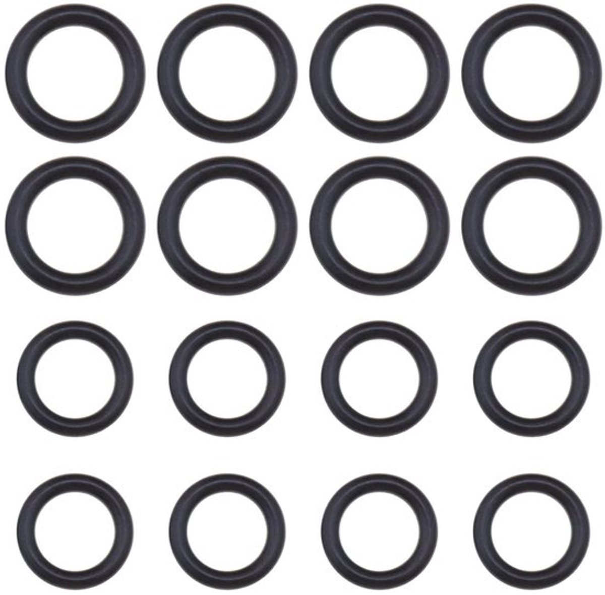 Rubberen O-ringen hogedrukreinigers, 50 stuks, vervanging voor 1/4 inch 3/8 inch M22 snelkoppeling