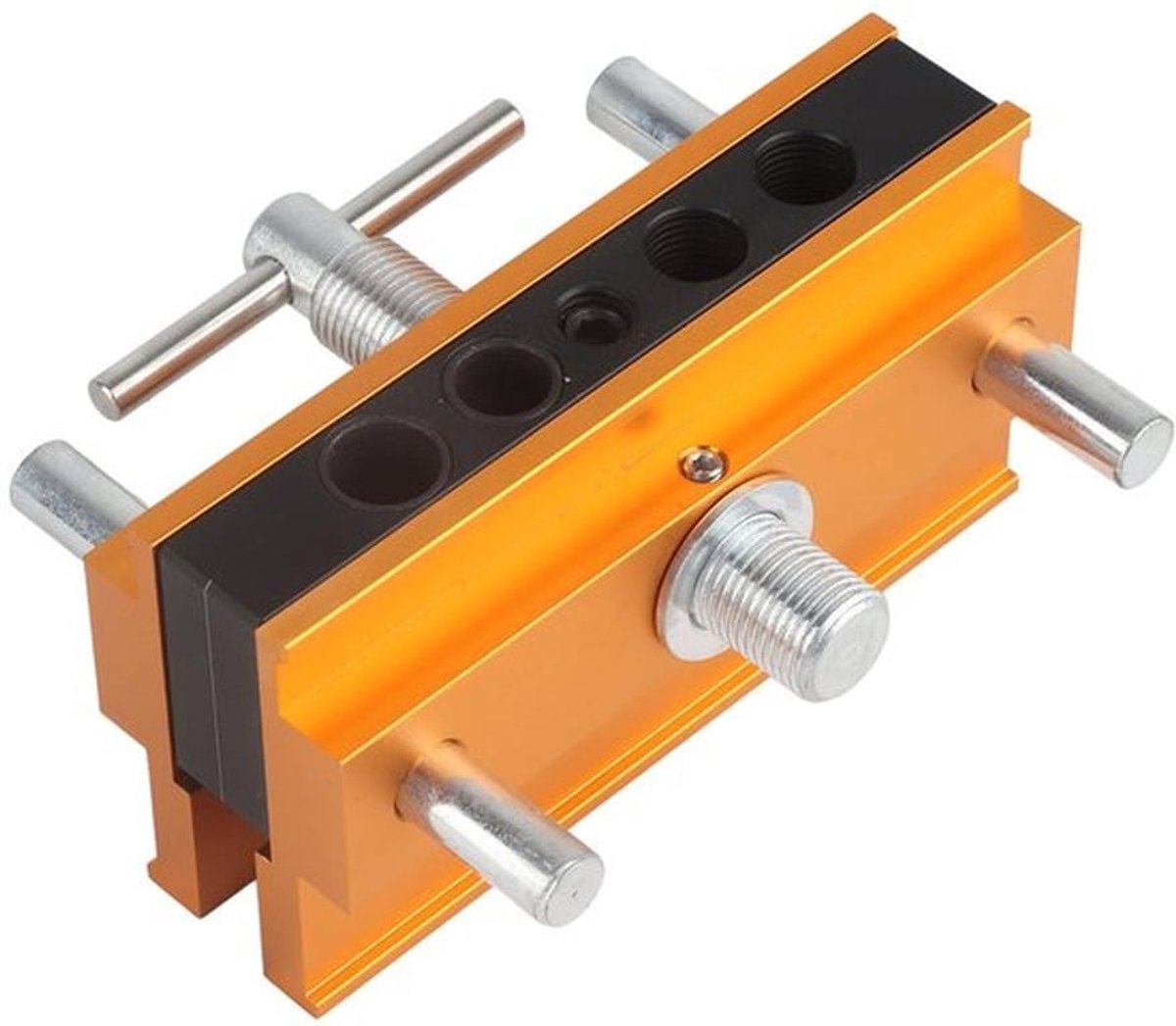Deuvelmal Aluminiumlegering - Deuvelset - Boorgeleidebussen - Houtbewerking - Nauwkeurige Positionering - Slijtvast en Duurzaam - Boorgids