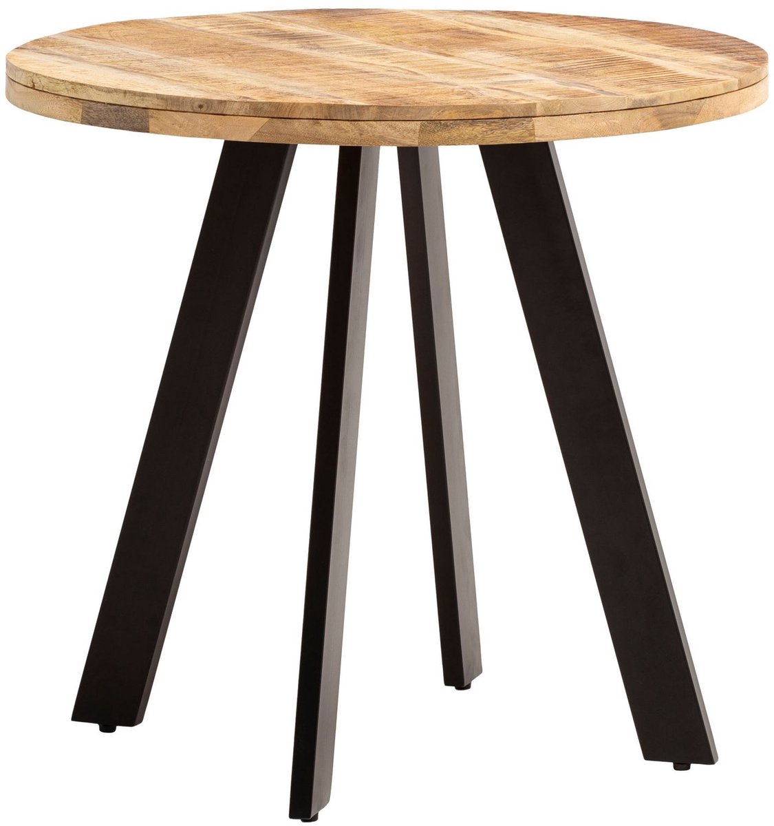 Eettafel mangohout 80x80 cm