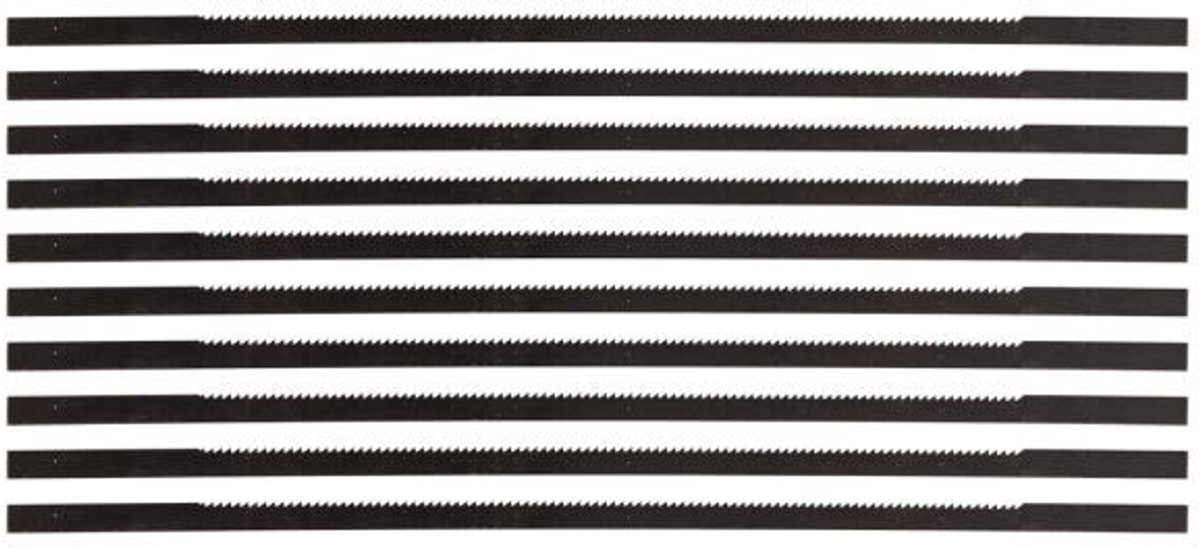 NEO TOOLS 41-301 - Figuurzaagblad - Staal 65 Mn - 140 mm - 10 Stuks