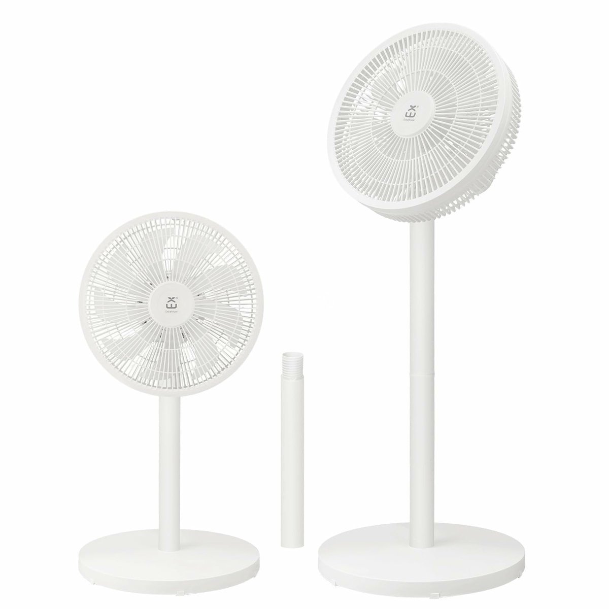 SnelShoppen - 2-in-1 Ventilator 50 W, Stil, Oscillerend 90°, Staande en Tafelventilator, 3 Snelheden, Ideaal voor Thuis, Kantoor, Tuin en Camping
