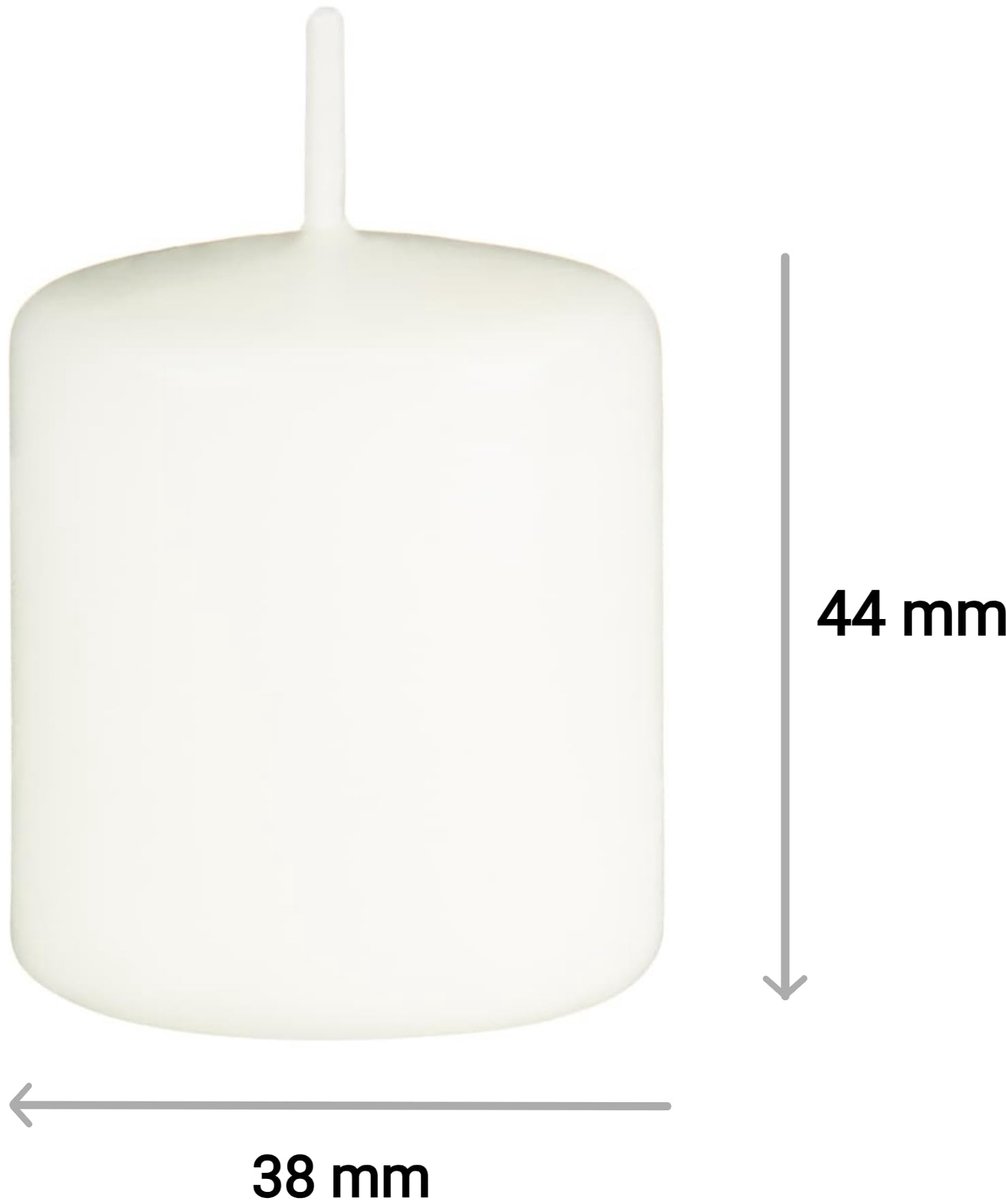 SnelShoppen - Votive Kaarsen 9 Uur Romige Witte Diner Kaarsen voor Bruiloft, Thuis, Kerst en Feest, Set van 12 Stuks, Stijlvolle Tafeldecoratie