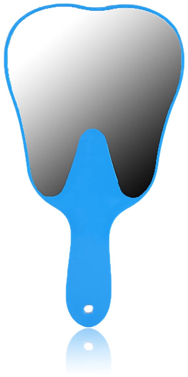 Dailygoods - Tandheelkundige Spiegel voor Mondinspectie - Kunststof Handvat