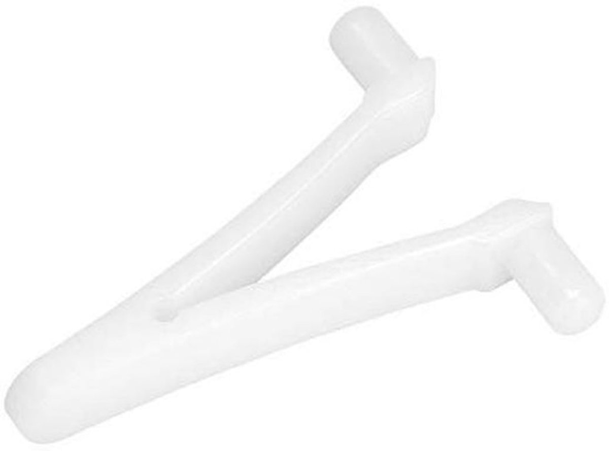 Cafopgrill 6PCS V Clips voor Zwembad Accessoires - Snelle Bevestiging voor Skimmer en Rake