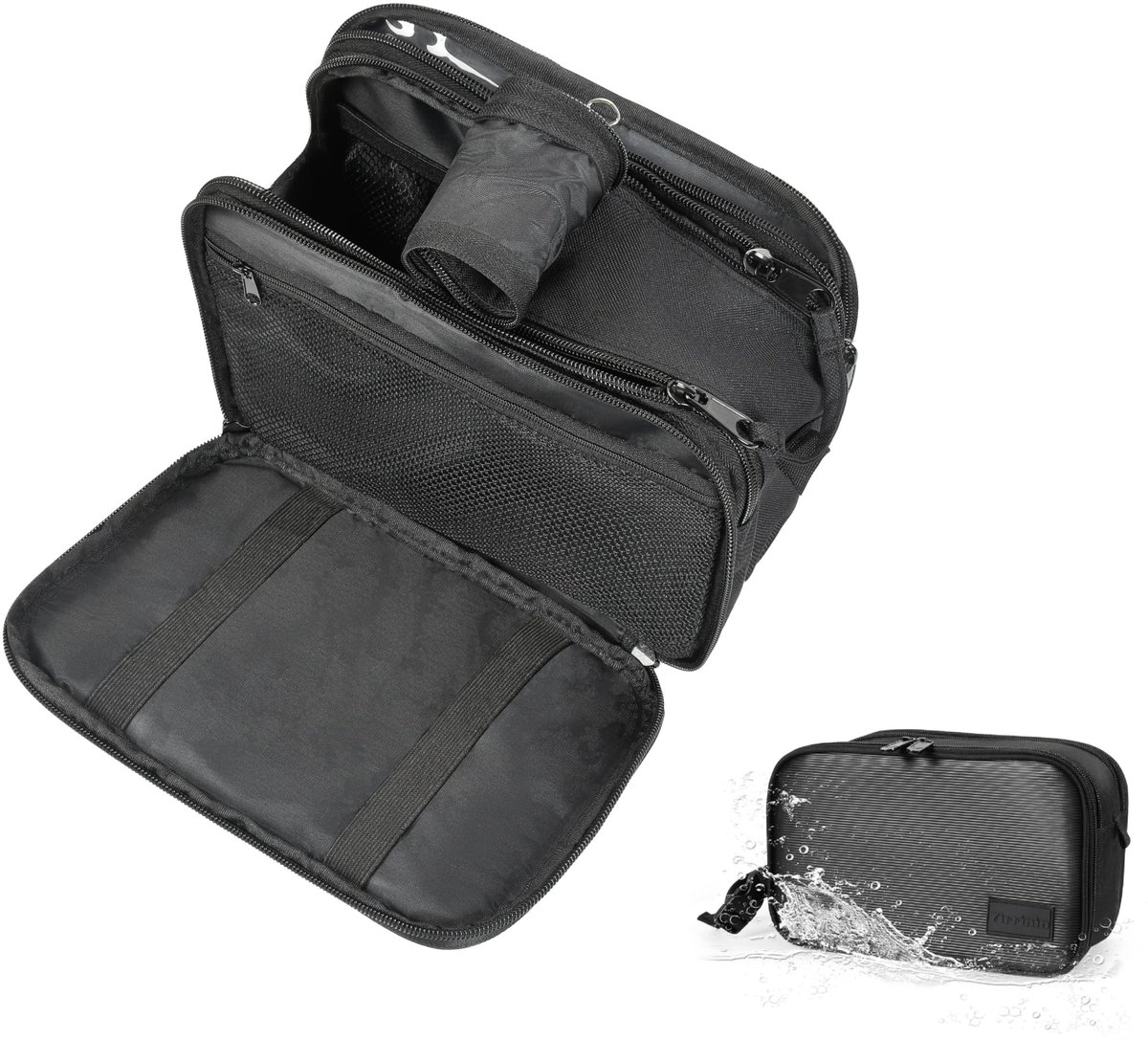 Dailygoods - Grote Reis Toilettas voor Mannen en Vrouwen - Organizer met Nat en Droog Compartment