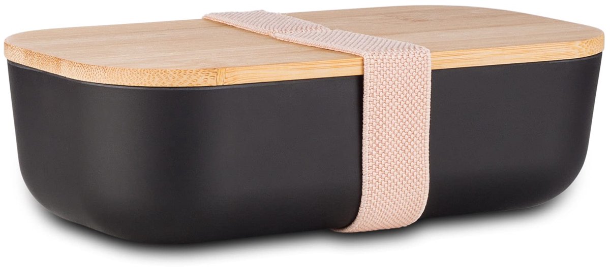 SnelShoppen - CHECKS TRI-COASTAL Lunchbox met Elastiek - Decoratieve Doos - Multicolore - Eén Maat - Casual - Perfect voor Kinderen, School, Picknicks