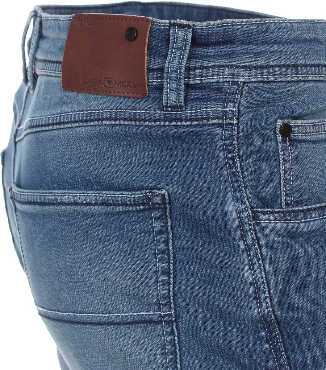 CASA MODA shorts STEVE - heren 5-pocket korte broek - blauw