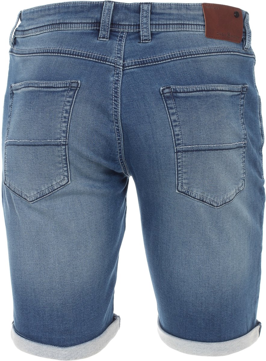 CASA MODA shorts STEVE - heren 5-pocket korte broek - blauw