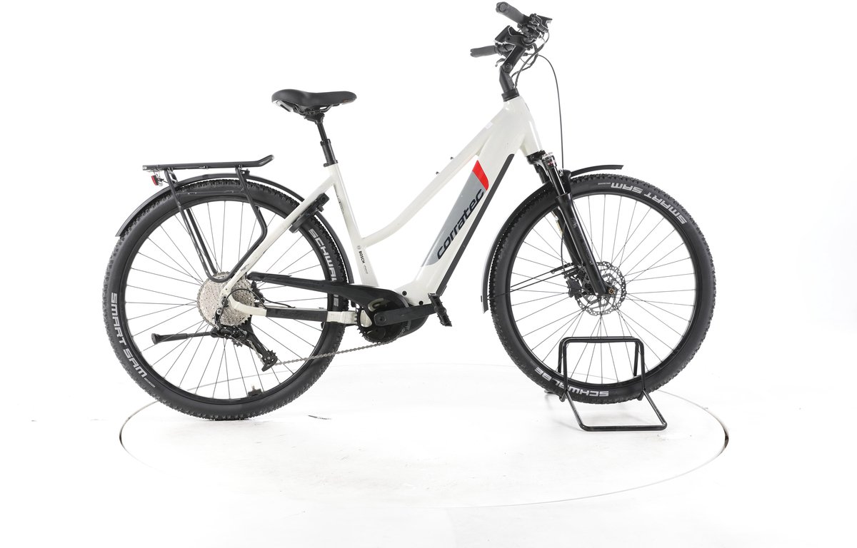 Corratec E-Power Sport SE CX 7 Elektrische trekkingfiets Bosch Accu 750Wh 28" wit
