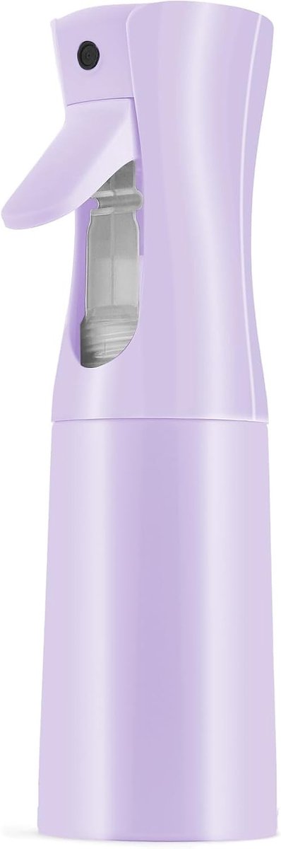 URAQT Friseur Watersproeier, 200 ml, spuitfles, herbruikbaar, dunne continue nevel voor haar, spuitfles, reiniging, kapsel, planten, huisdier, paars, macaron