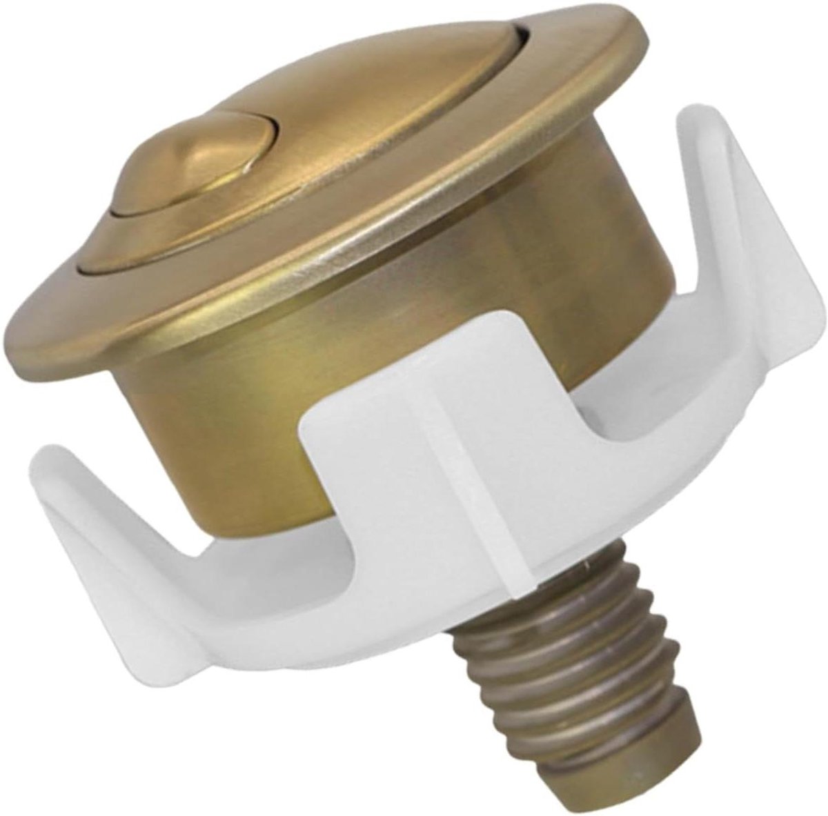 WC-drukknop - Spoelknop Reservoironderdeel - Toilet Reparatie - Dubbele Spoeling - 6 x 6 x 8 cm - Goud