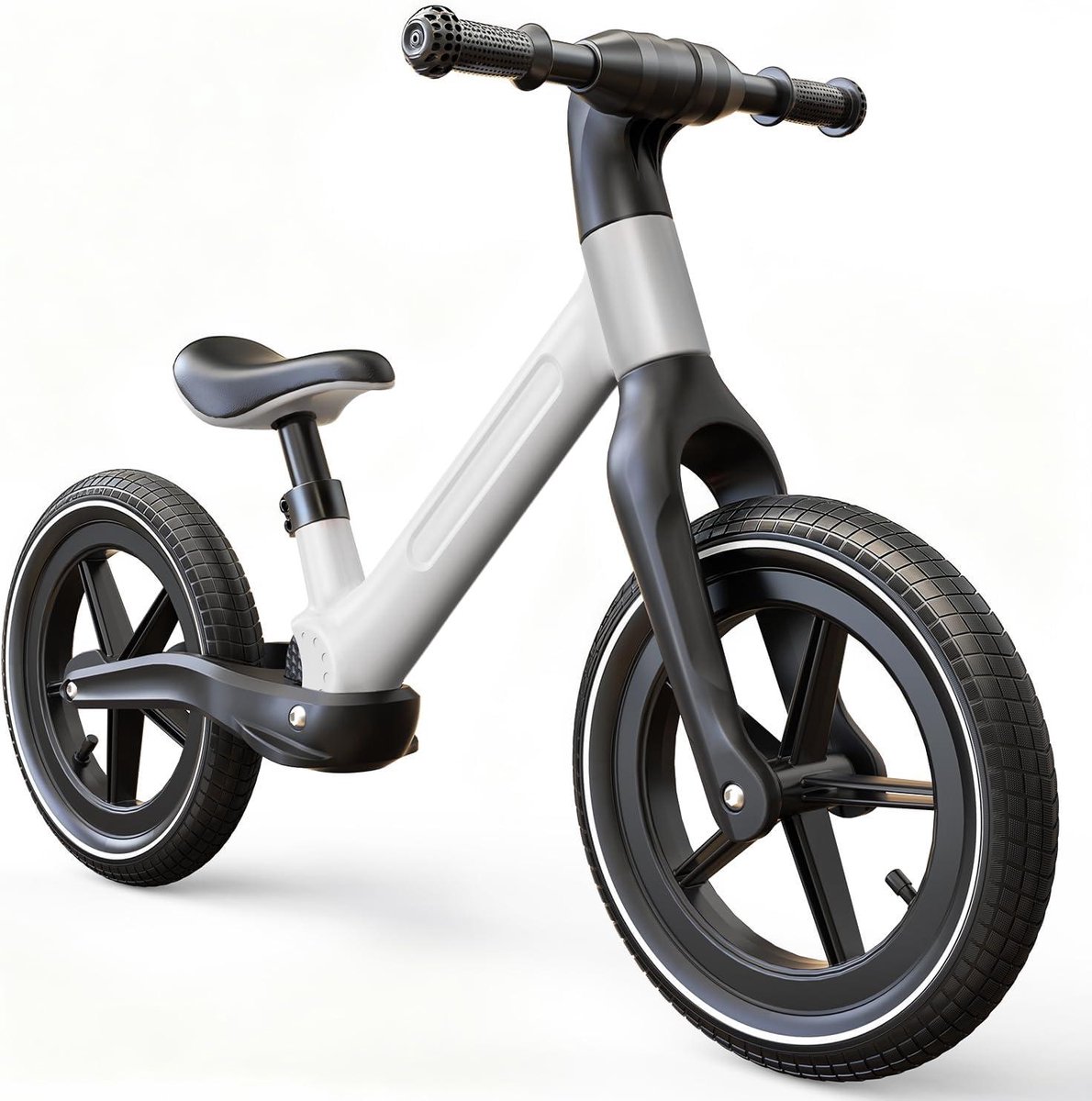 Loopfiets Kinderen Loopfiets Peutereen Leren Fietsen Lichtgewicht Frame 14 Inch Bruin