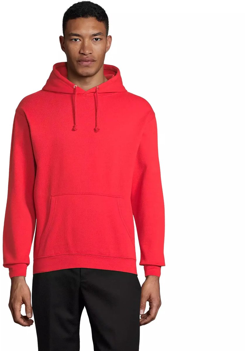 SOL'S Unisex Condor Hooded Sweatshirt L03815 - Bright Red - M
