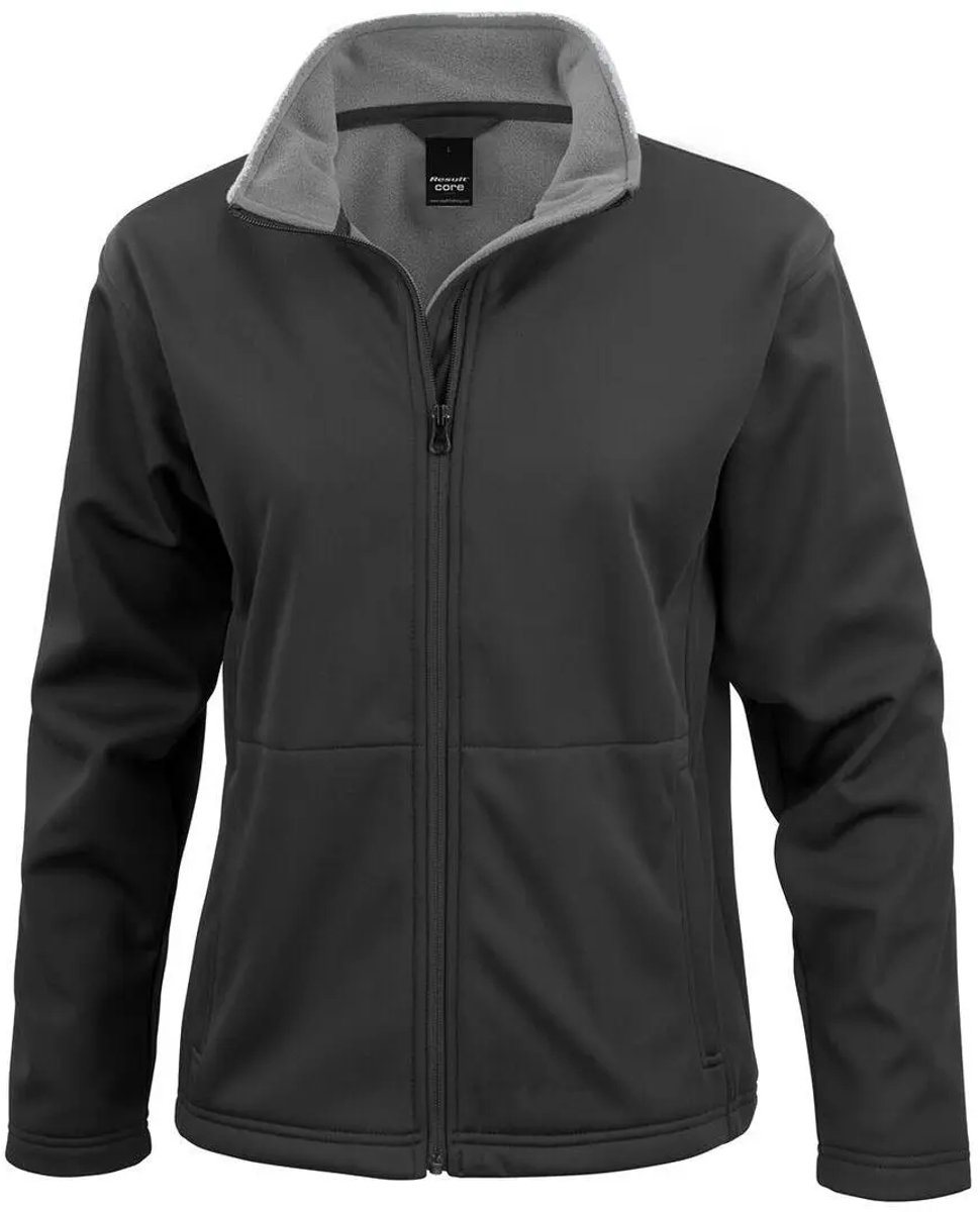 Result Women´s Softshell Jacket RT209F - Black - XS