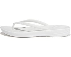 FitFlop Iqushion Ergonomic Flip-Flops TPU Dames Slippers - Urban Wit